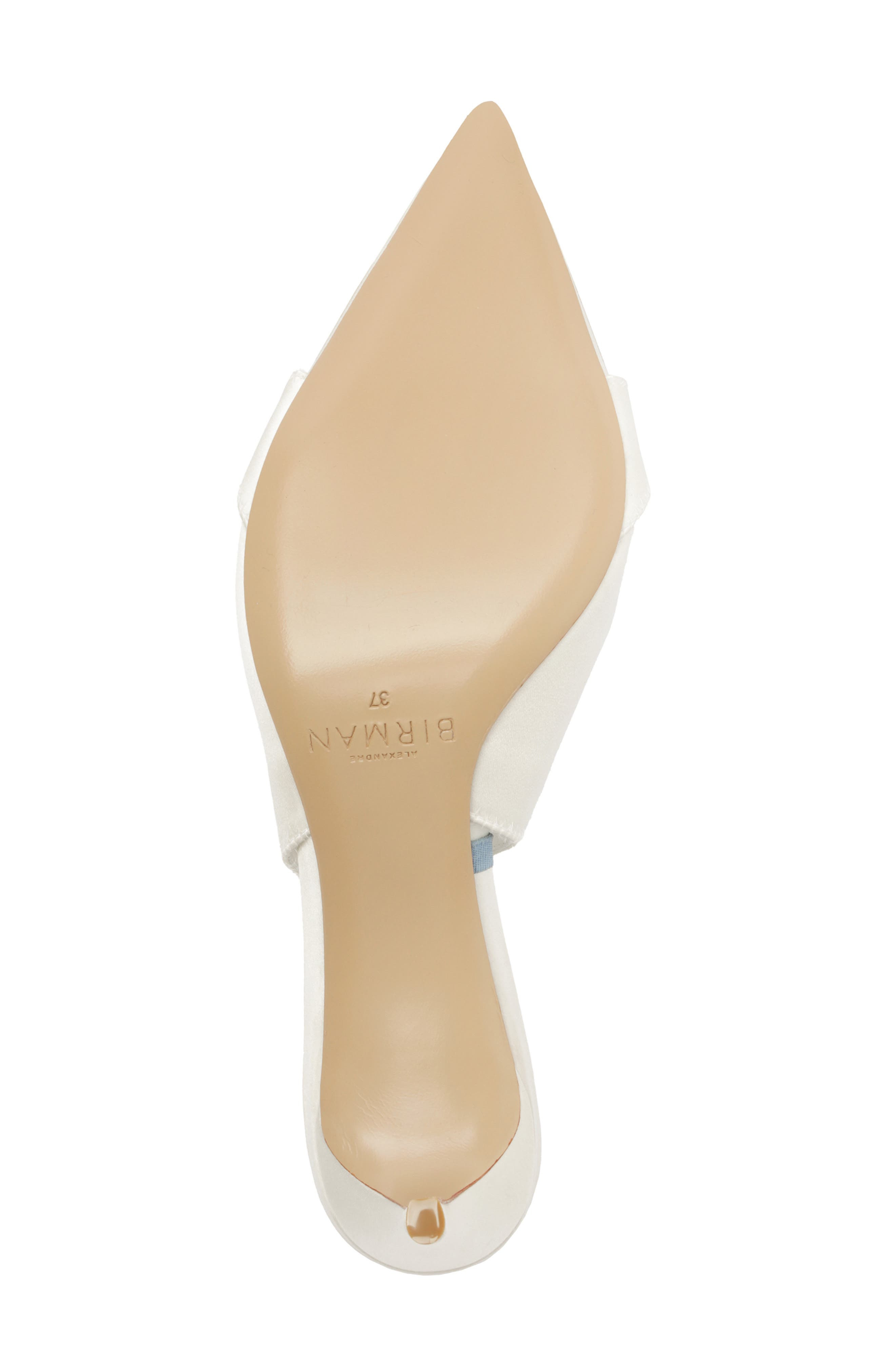 Alexandre Birman Clarita Classic Pointed Toe Slingback Pump in Bianco at Nordstrom - 6