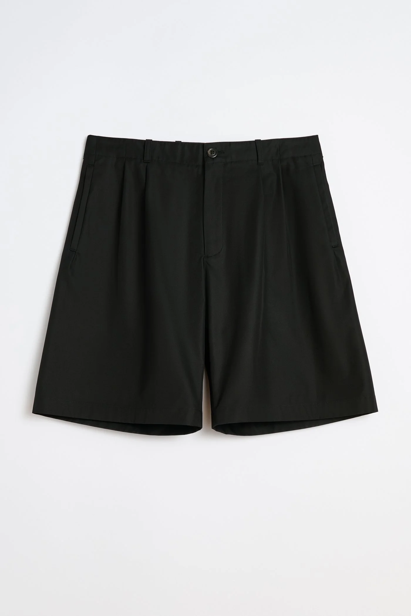 Ponte Shorts Tasteful Black Megatwist Twill - 1