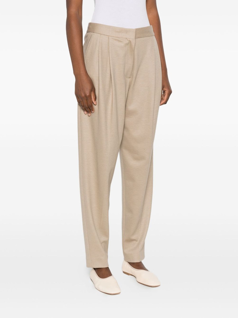 pleated-front trousers 3