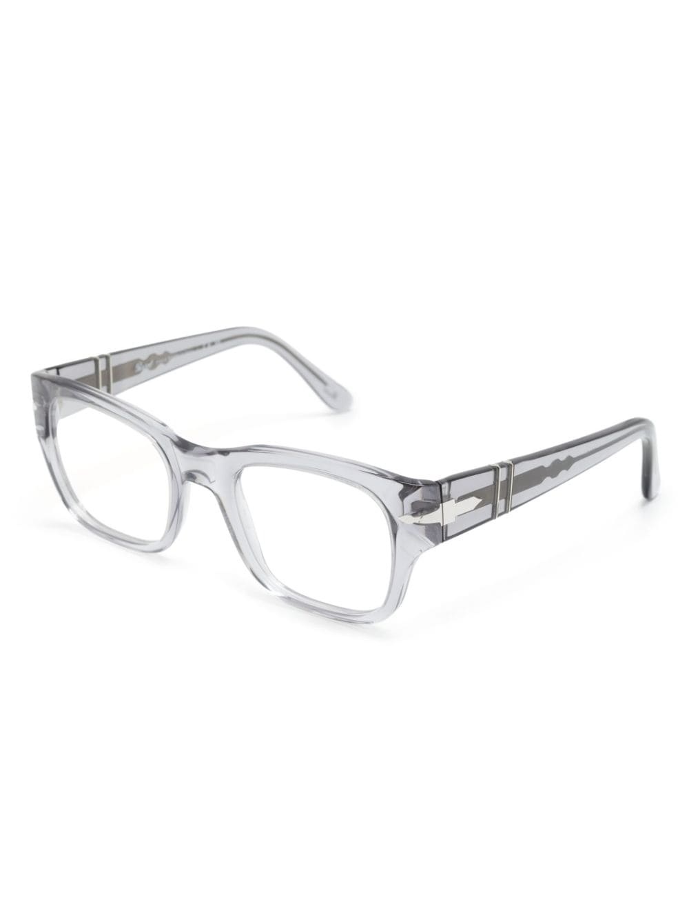 transparent square-frame glasses - 2