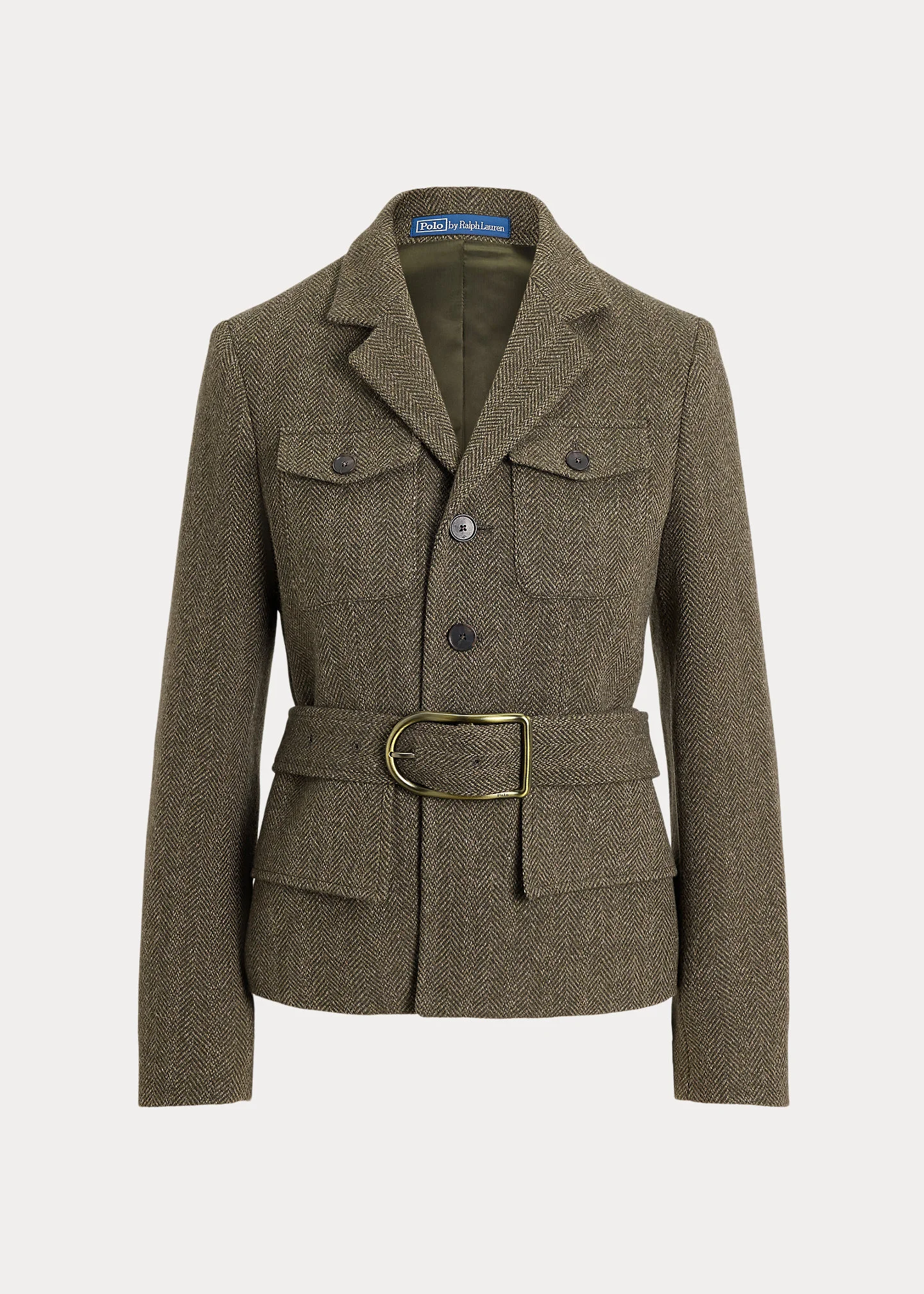Herringbone Utility Jacket - 1