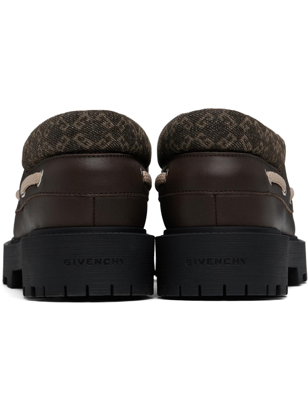 Brown Storm Boat Shoes - 2