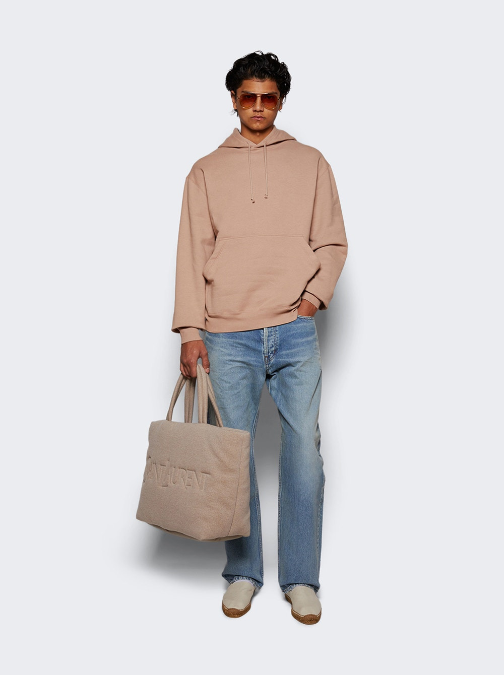 Oversize Hoodie Nude Rose - 2