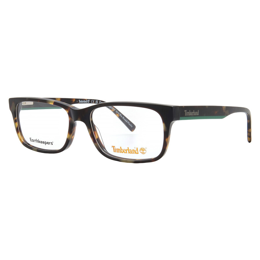 Timberland Demo Rectangular Men's Eyeglasses TB1847 053 55 - 2