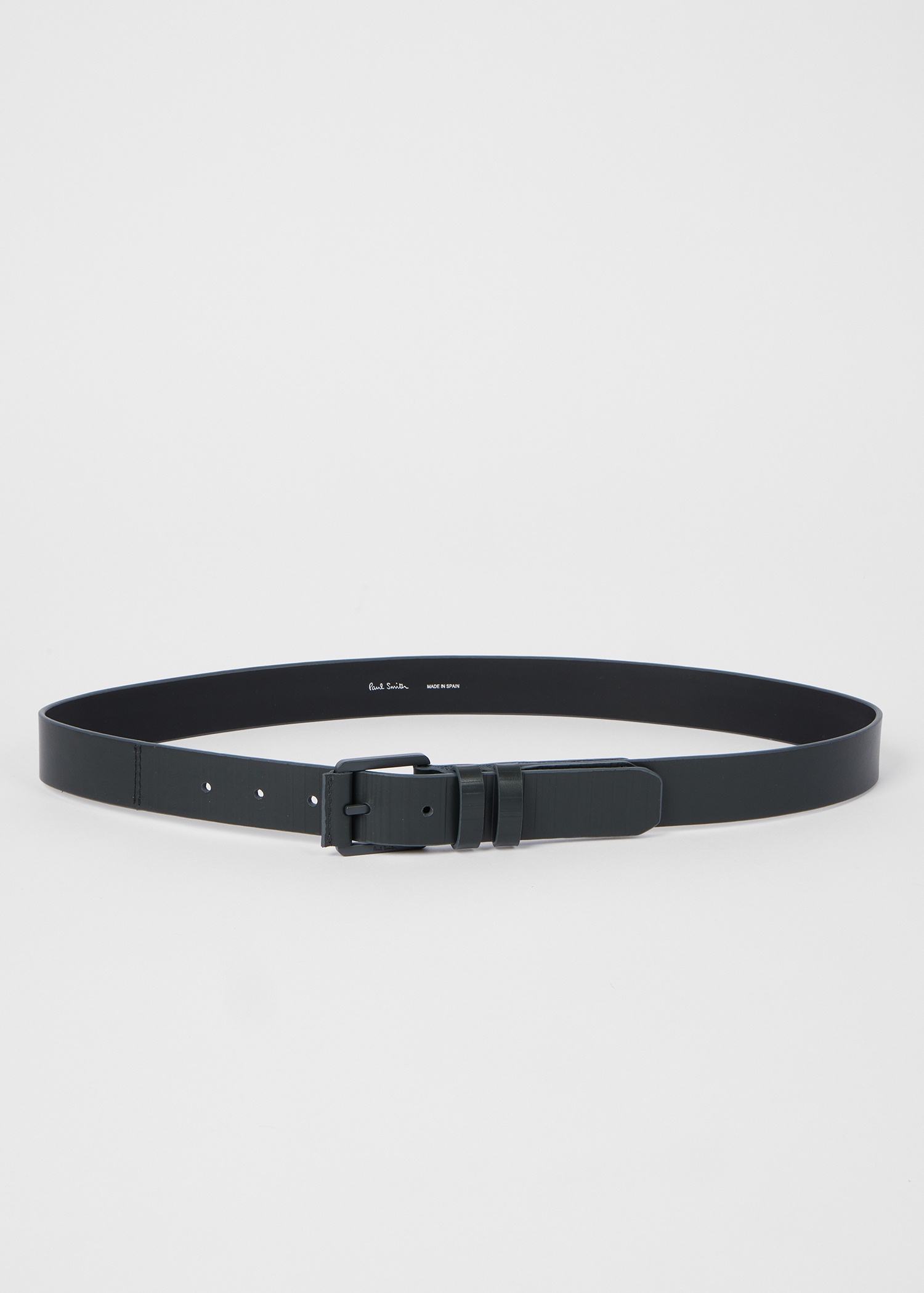 Charcoal 'Shadow Stripe' Belt - 3
