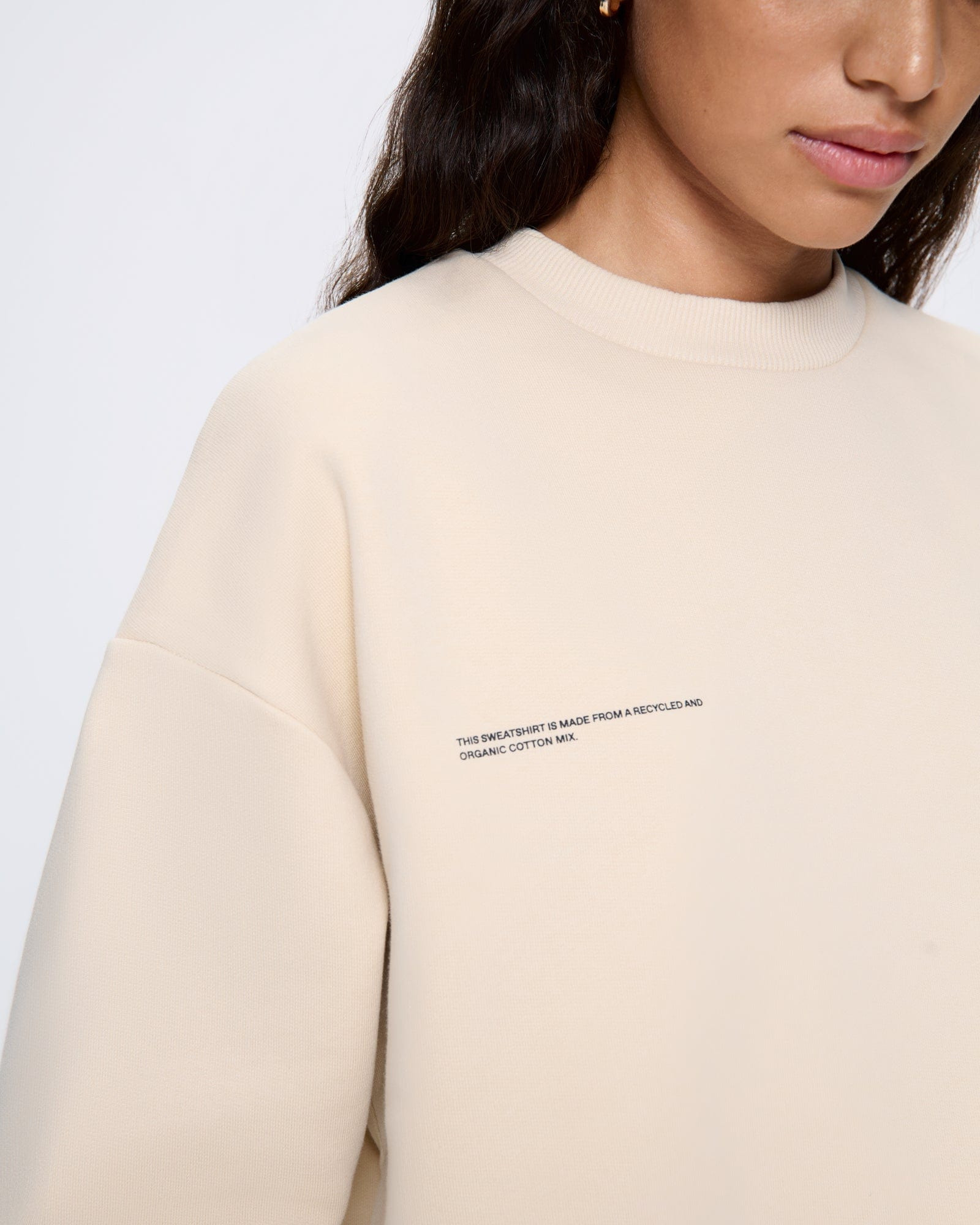 Womens 365 Heavyweight Sweatshirt - Sand - 4