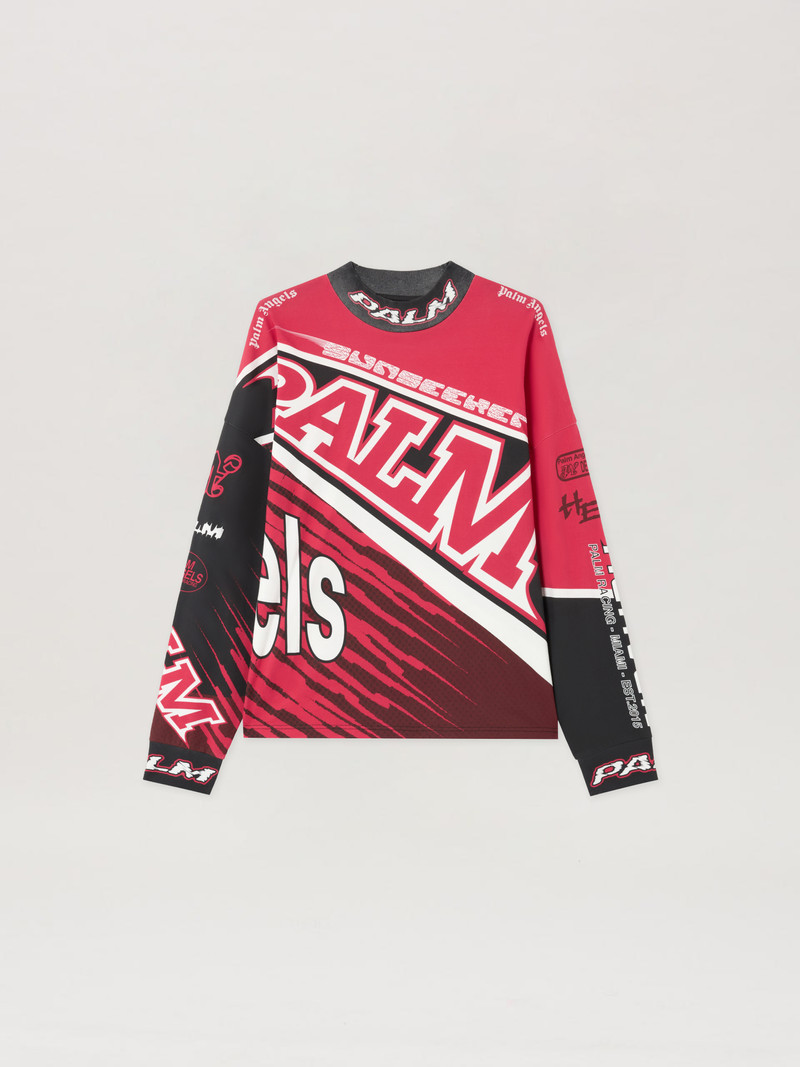 Racing Loose Long-Sleeved T-Shirt 1