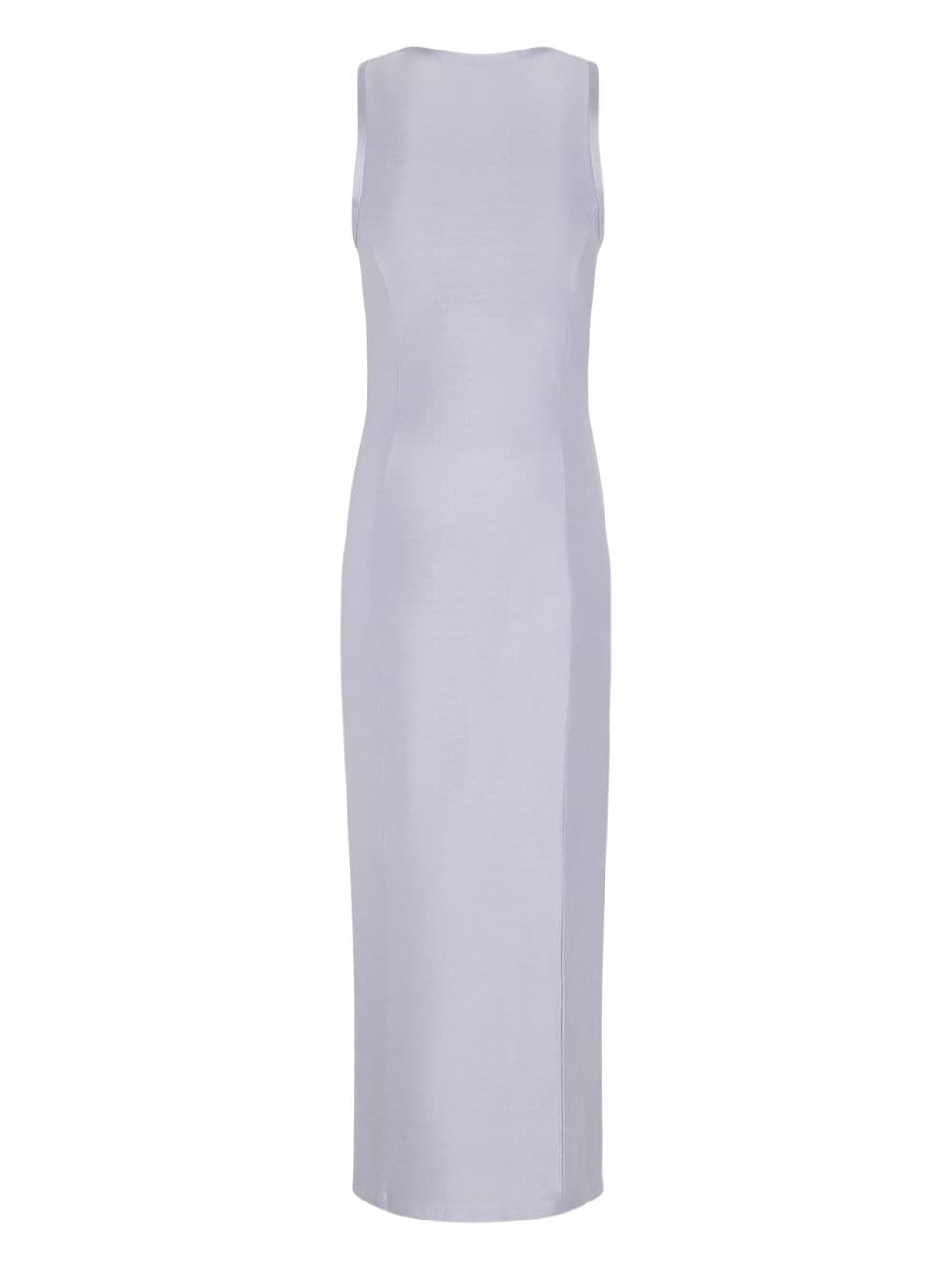 stud-detailed sleeveless midi dress - 6
