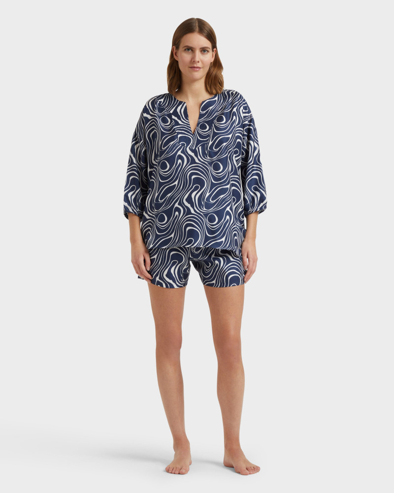 Vilebrequin WOMEN SILK SHIRT WAVES outlook