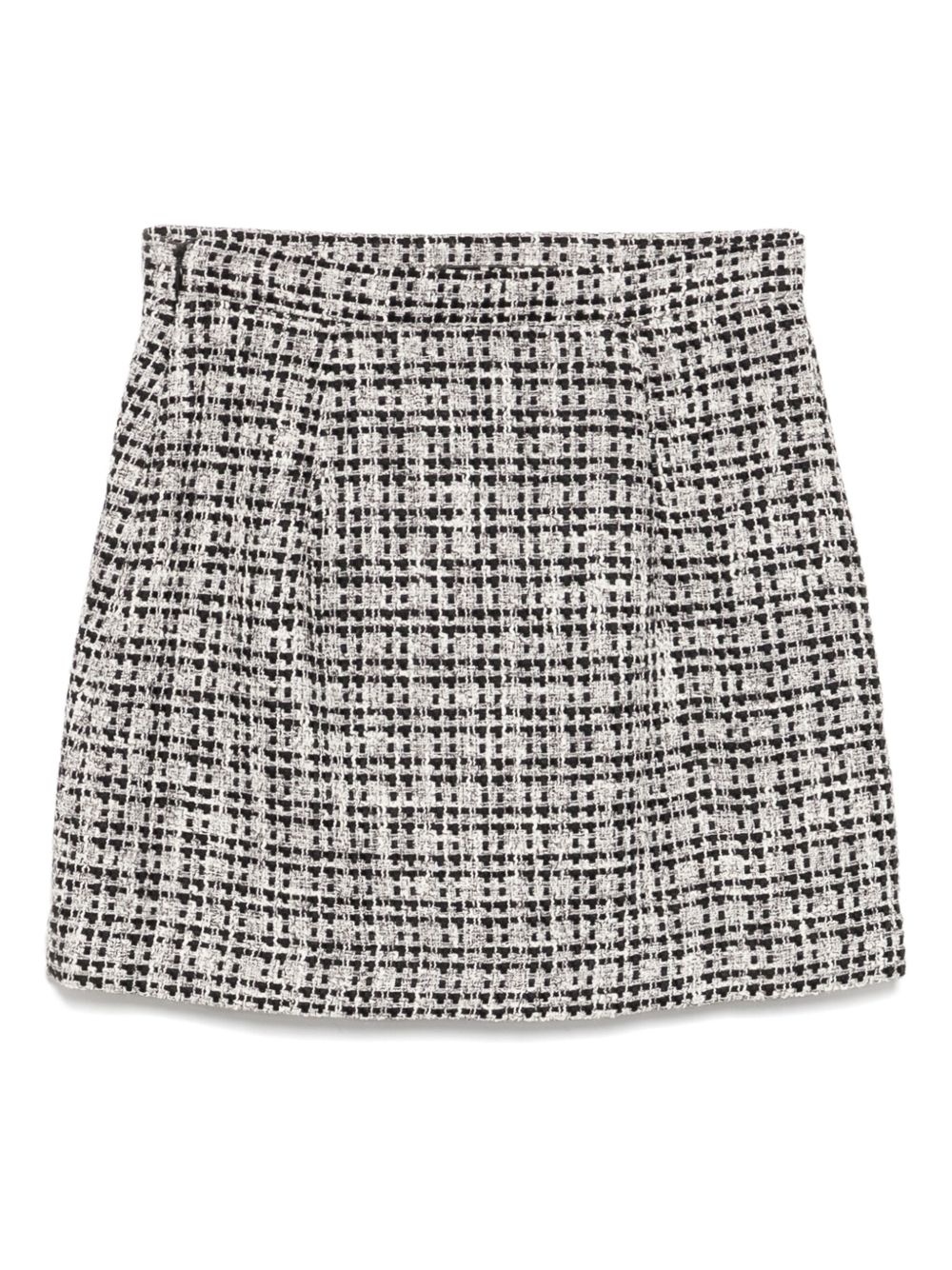 tweed mini skirt - 2