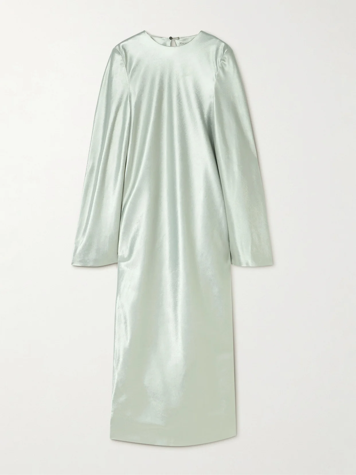 Alba Duchesse-satin Midi Dress - 1