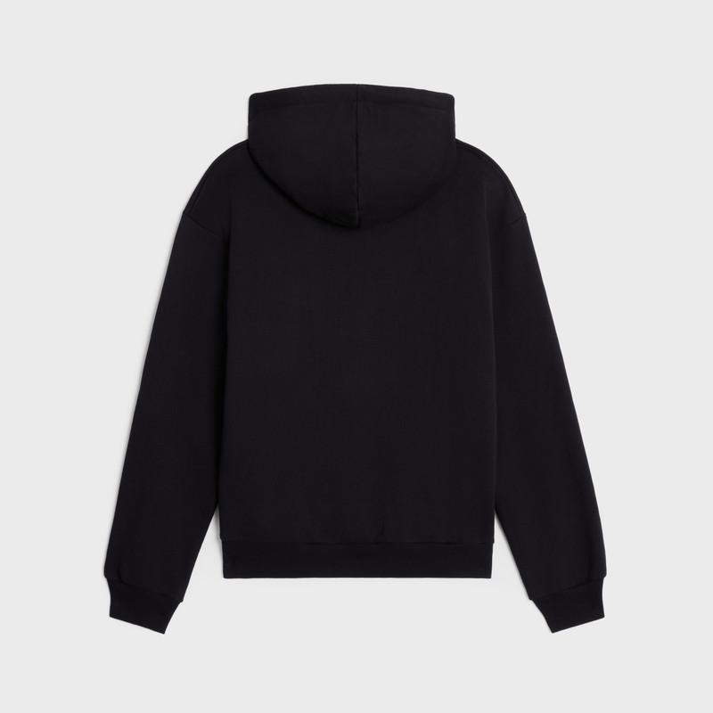 CELINE celine 16 loose hoodie in COTTON FLEECE outlook
