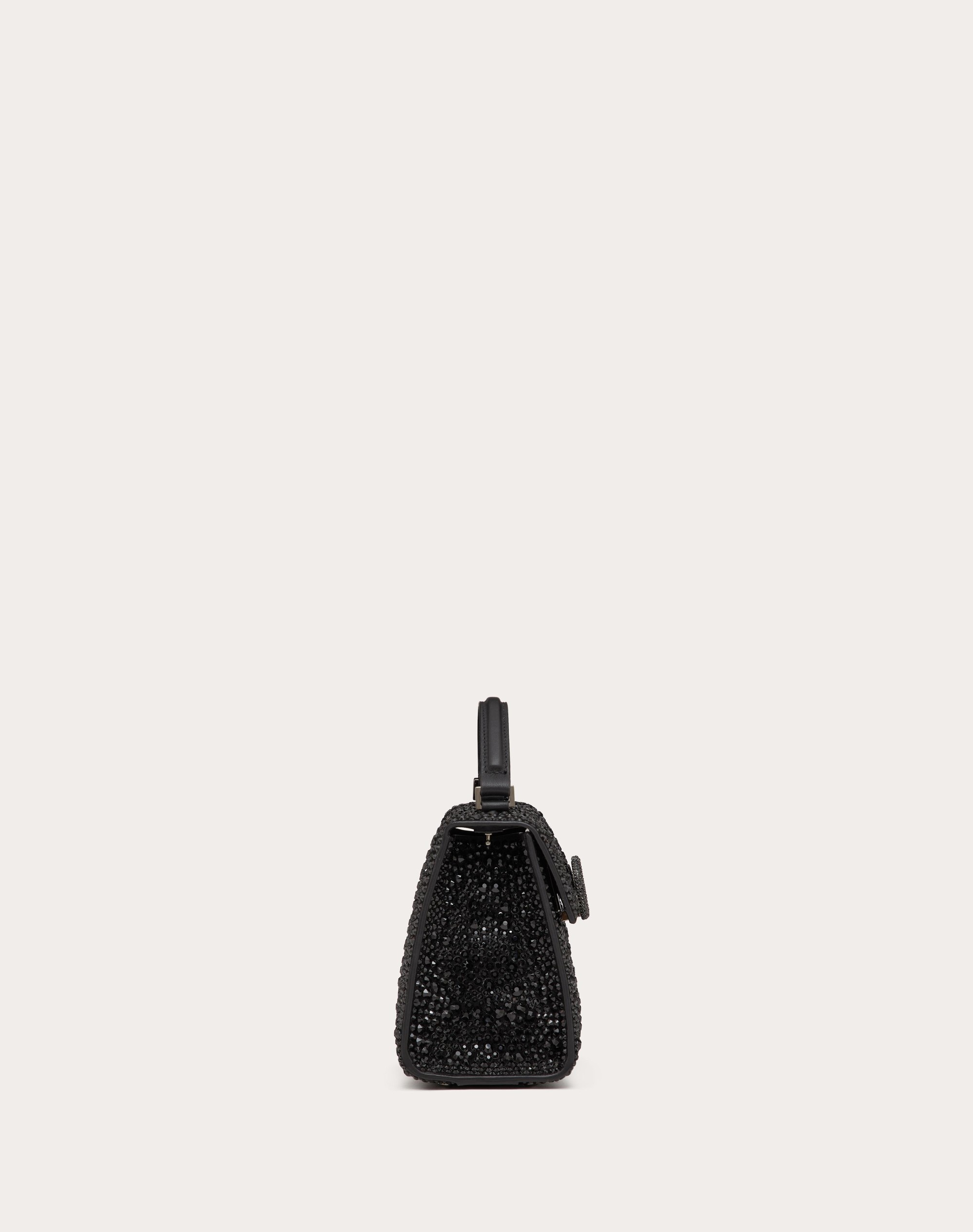 MINI VSLING HANDBAG WITH SPARKLING EMBROIDERY - 4