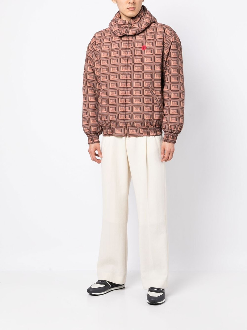 ICECREAM graphic-print padded jacket outlook