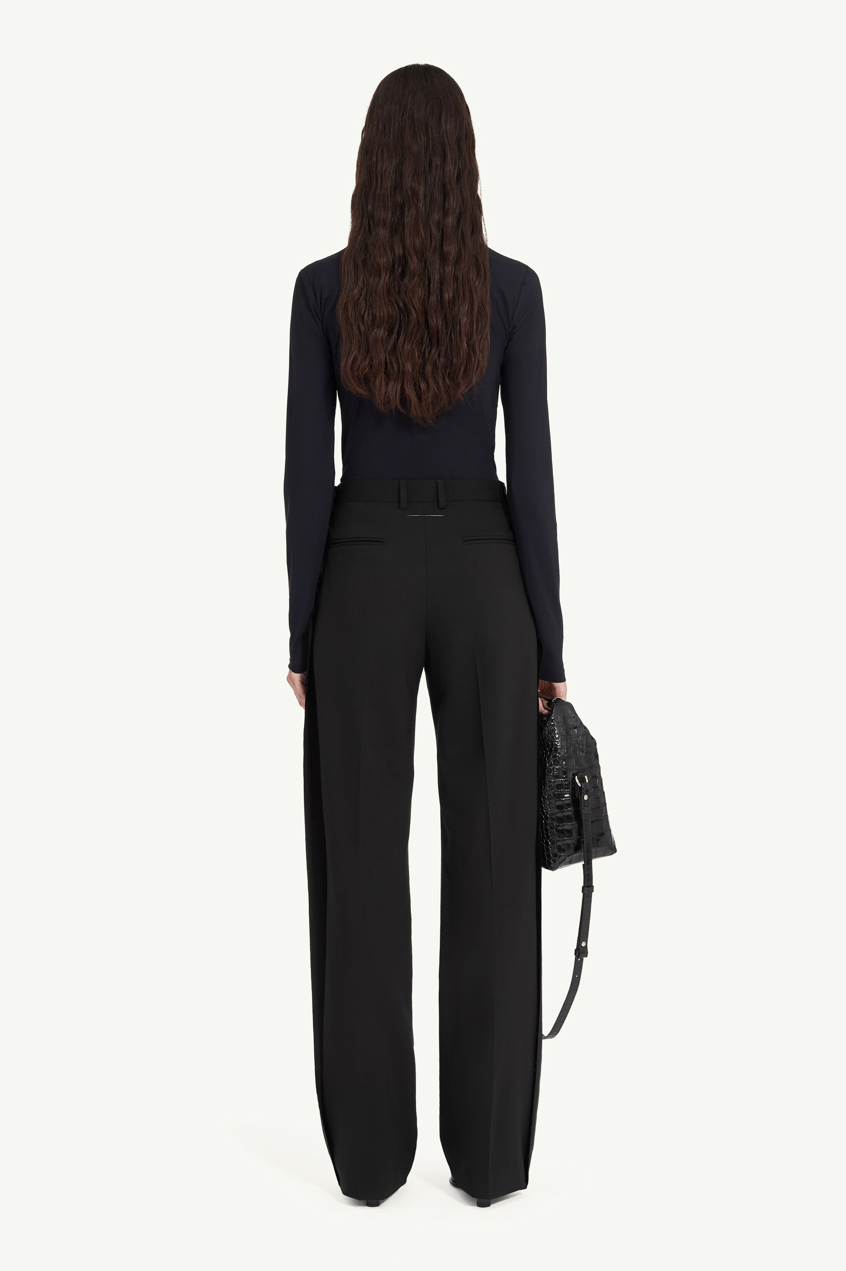 Tailored wool trousers - 4