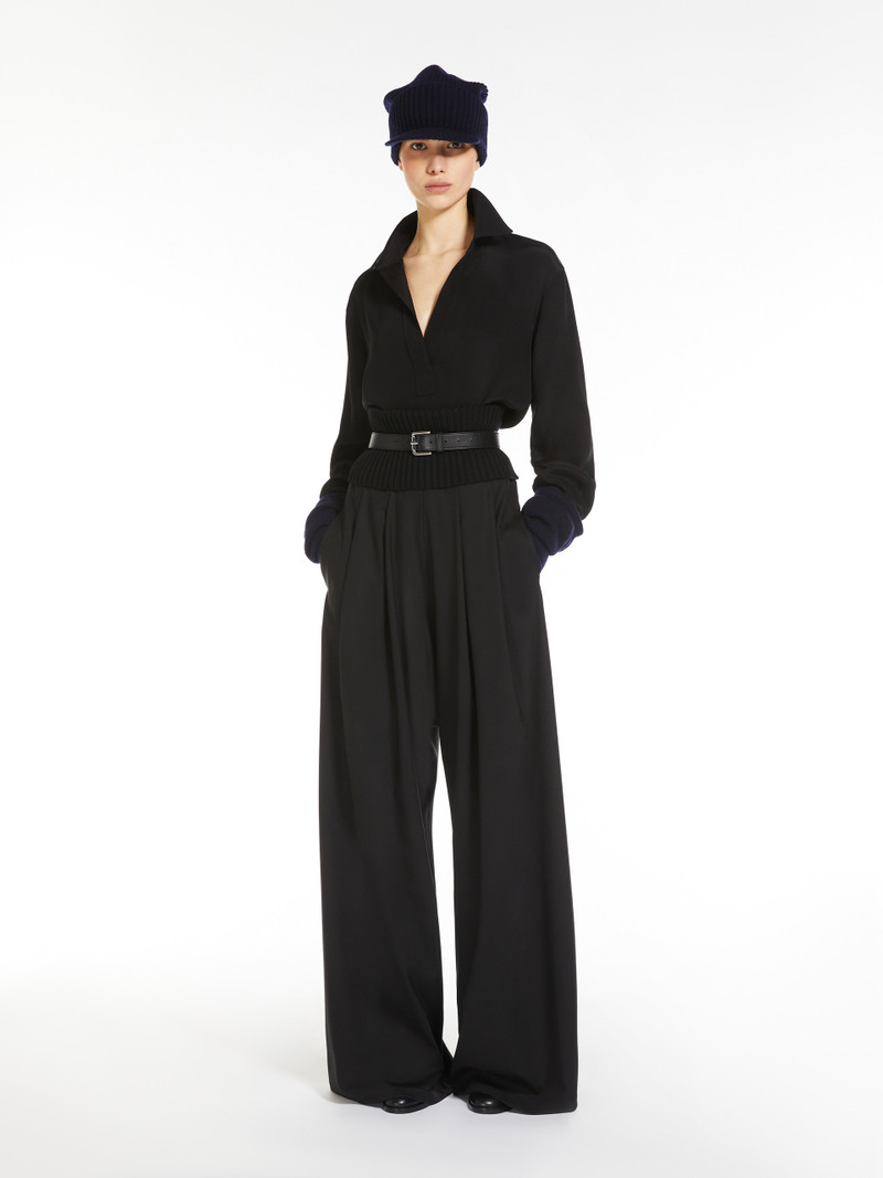 Max Mara ZANZERO Silk crêpe de Chine shirt outlook