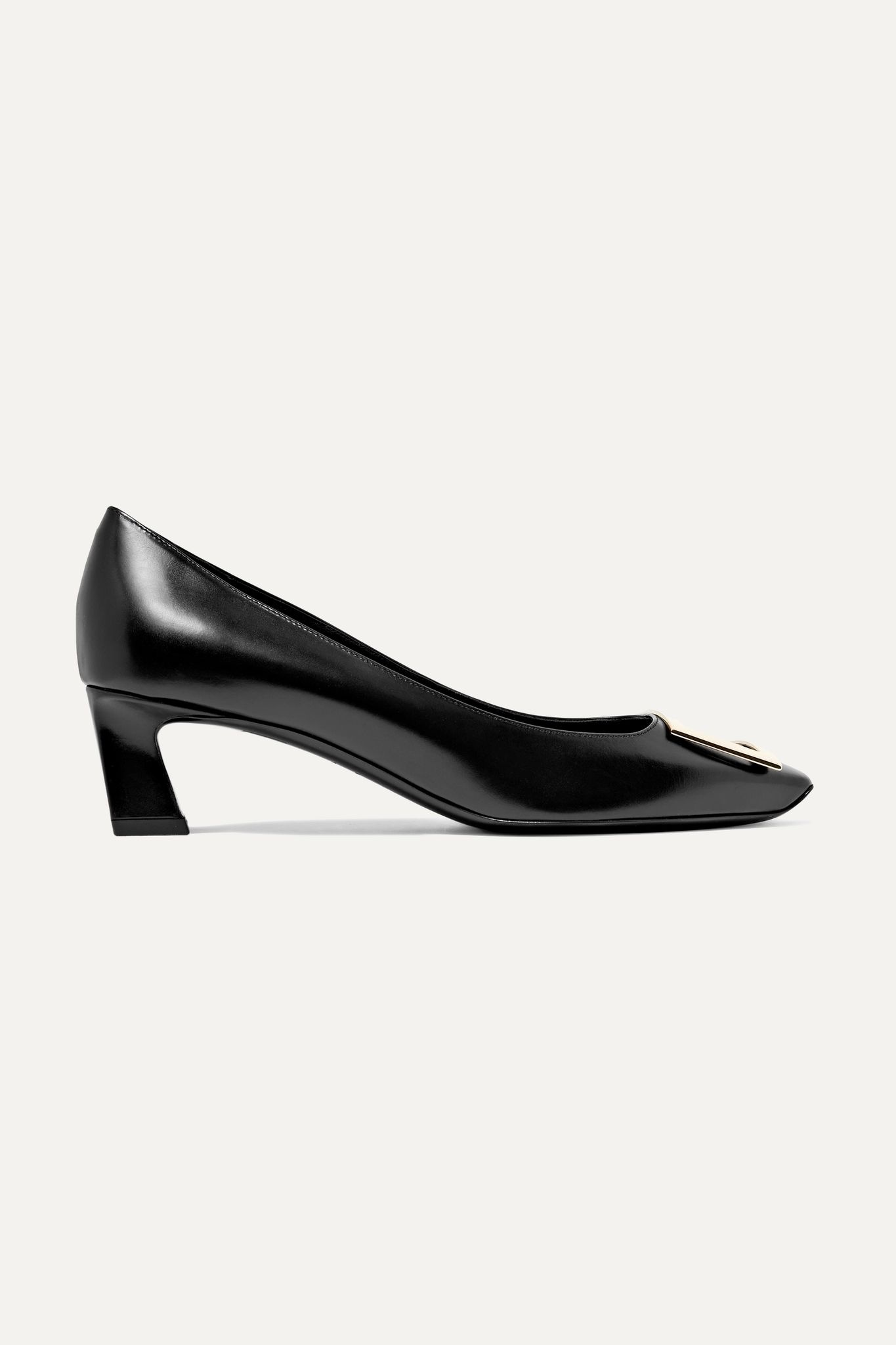 Decollete Trompette patent-leather pumps - 1