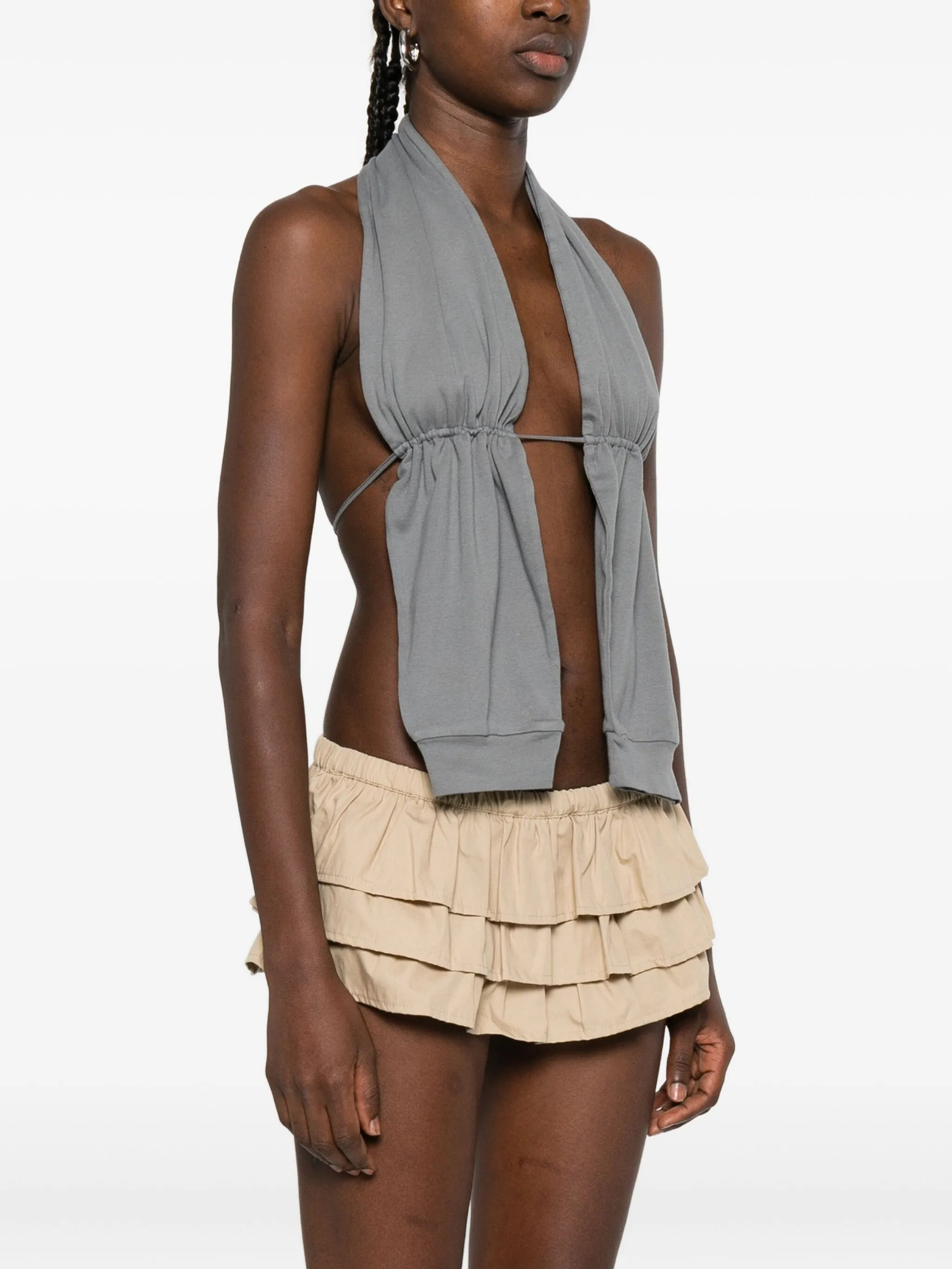 Gimaguas Tie-front Halter Top - 3