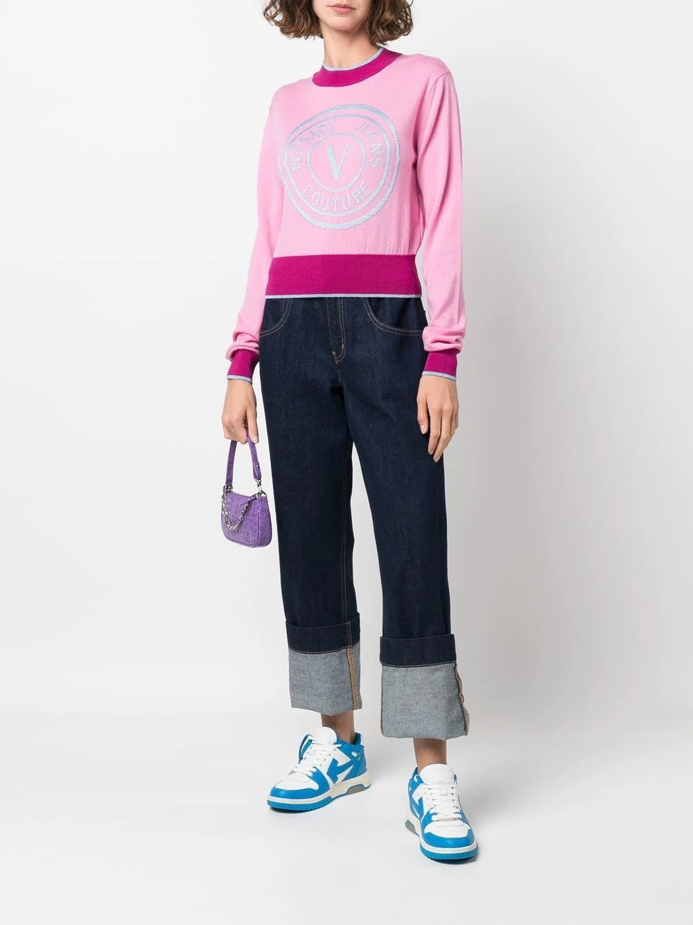 logo-print jumper - 2