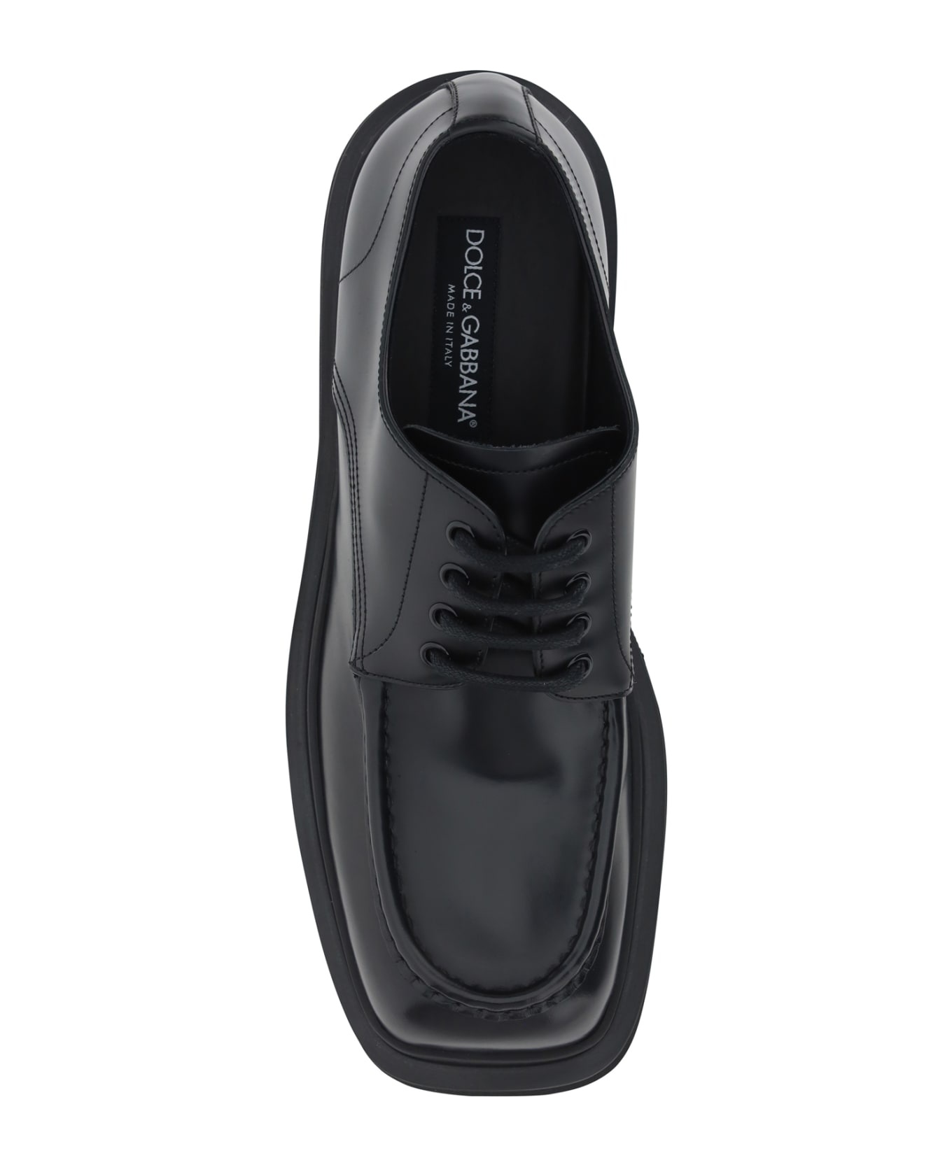 Derby Lace Up Shoes - 4