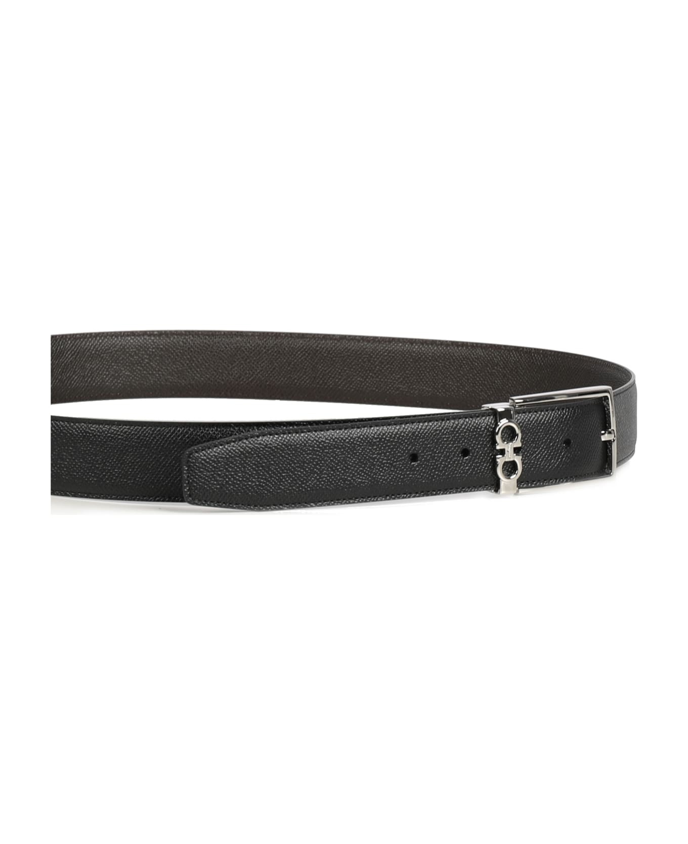 Belt In Calfskin With Mini Logo - 2