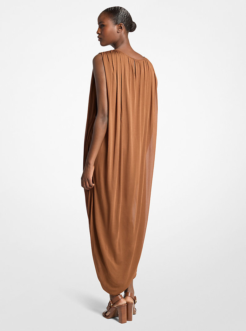 MICHAEL KORS COLLECTION Draped Chiffon Jersey Dress outlook