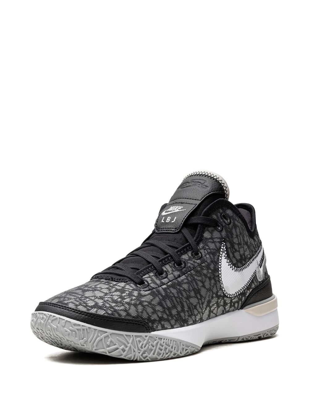 Zoom LeBron NXXT Gen "Black / Wolf Grey" sneakers - 3