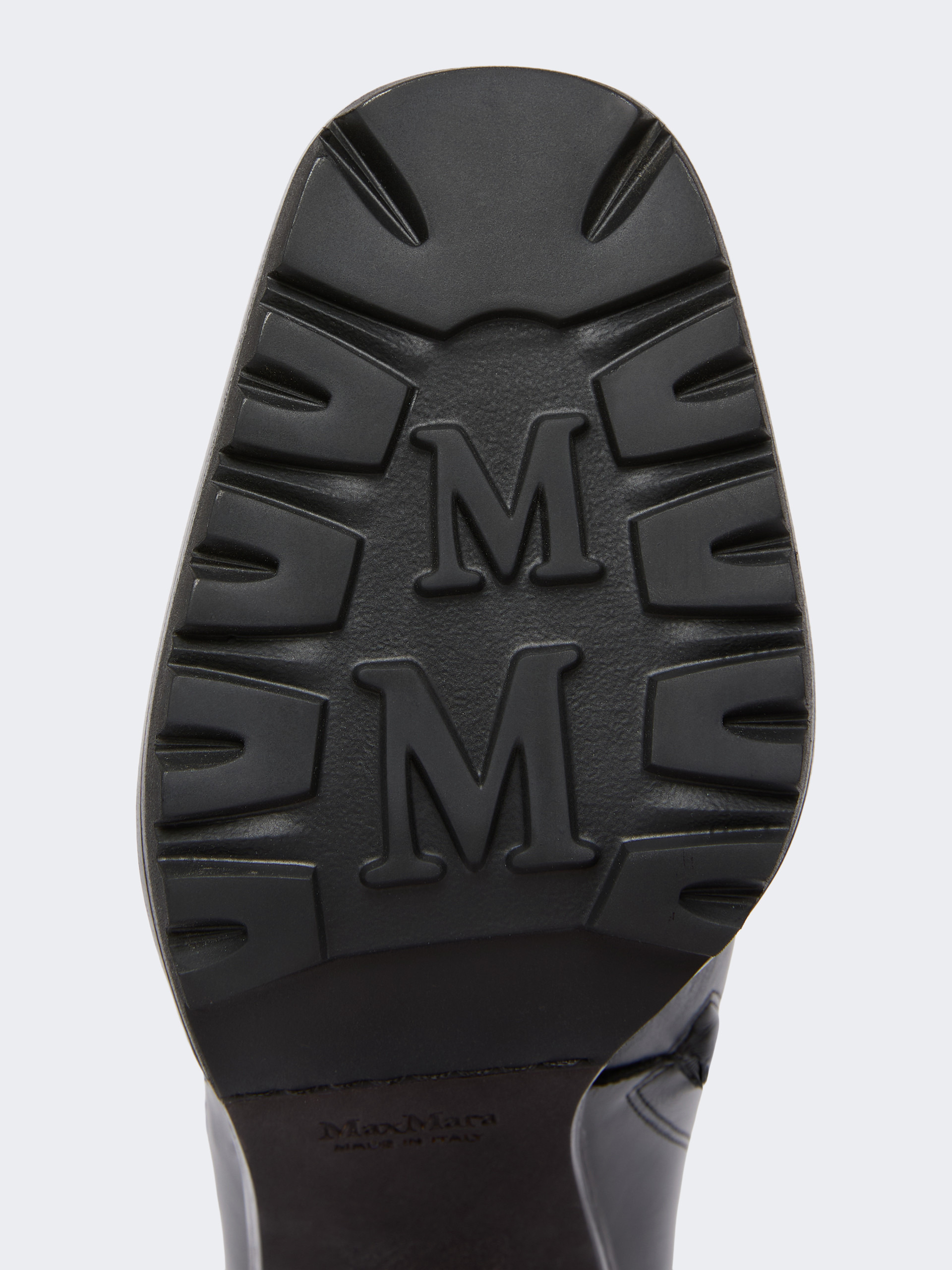BRAIDY Smooth leather booties - 6