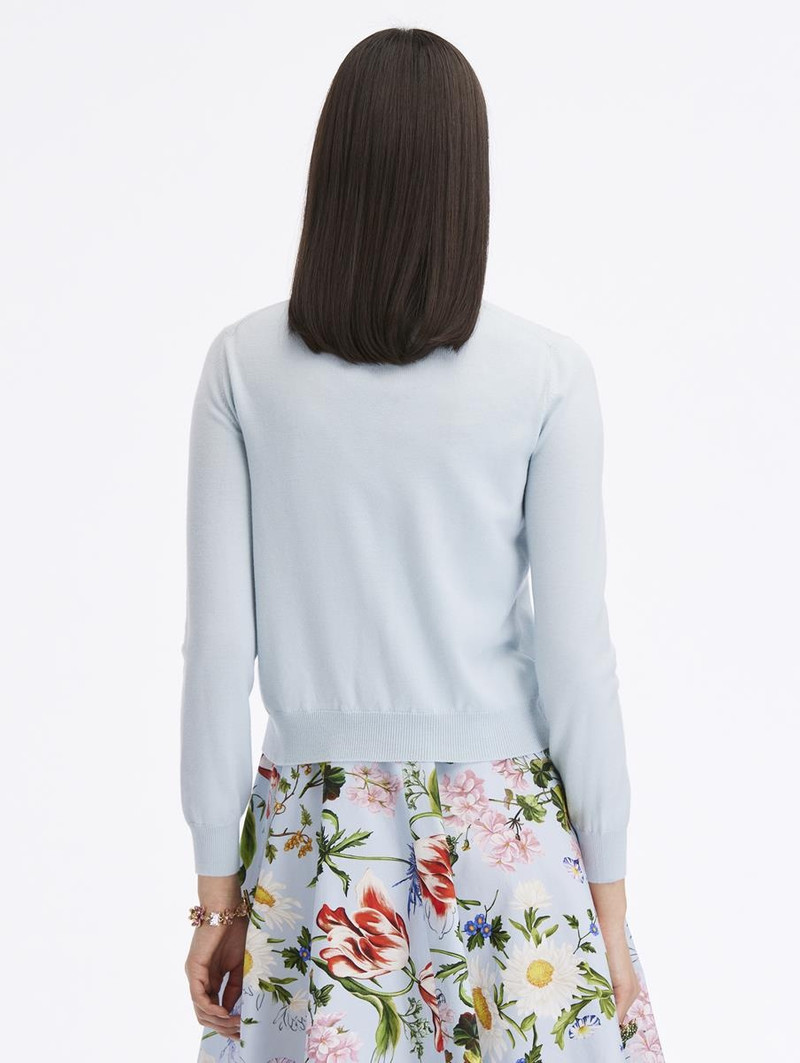 UNFINISHED FLORAL THREADWORK CARDIGAN 3