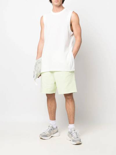 Y-3 striped loopback branded tank top outlook