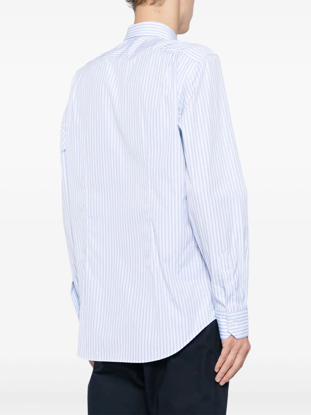 TAILORED-FIT STRIPE SHIRT - 4