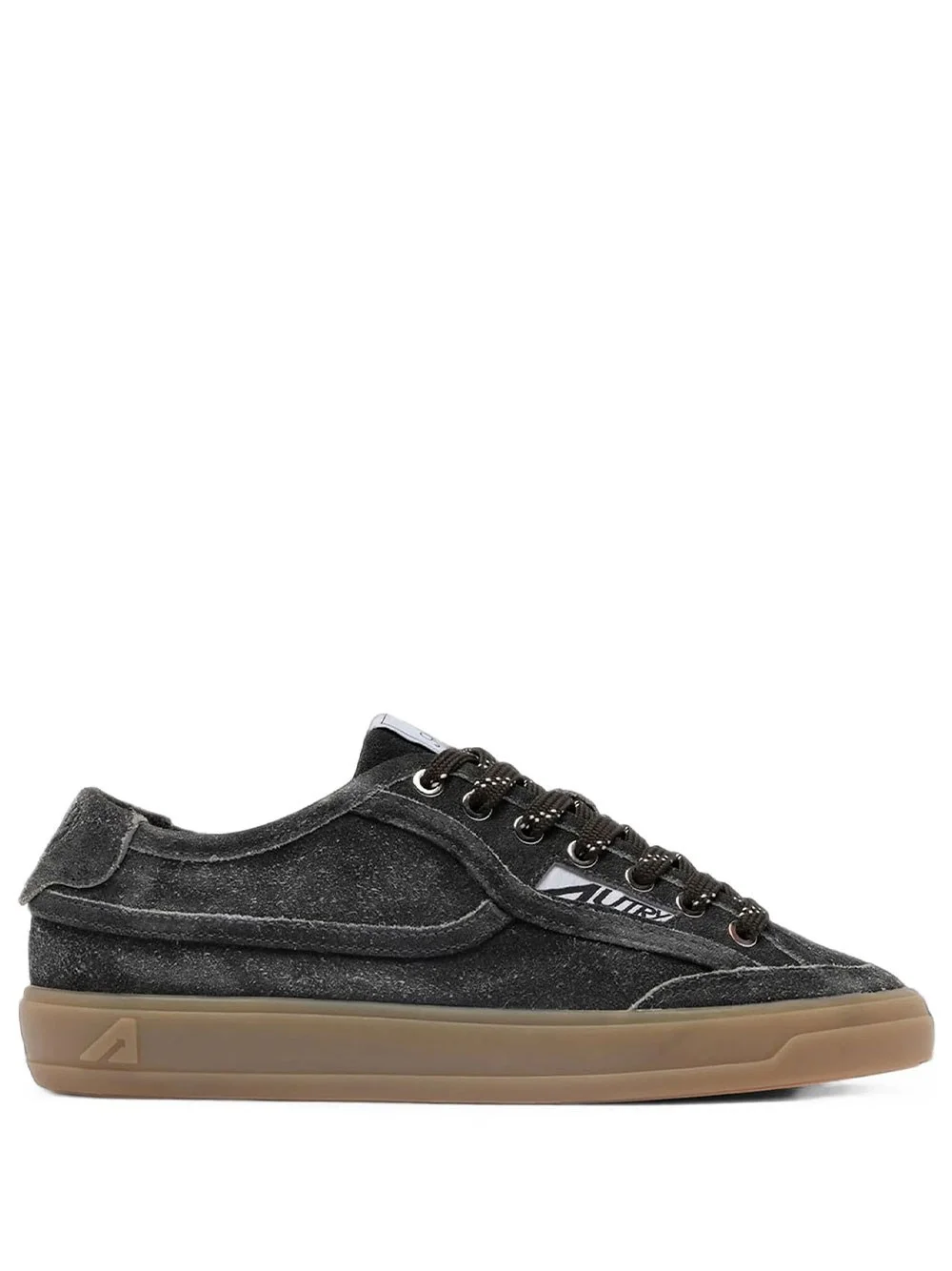 Windscape Low Sneakers in black suede - 1