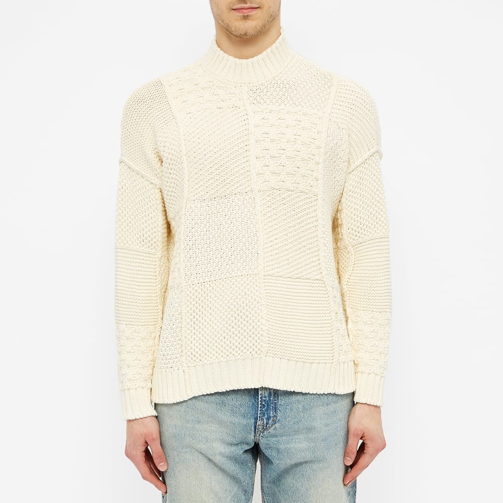 JW Anderson Cotton Patchwork Jumper - 4