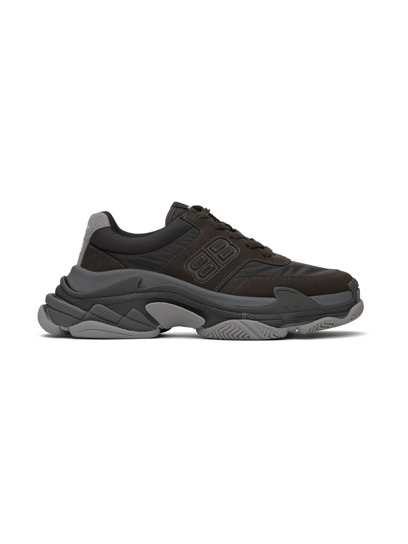 Gray Triple S Sneakers - 1