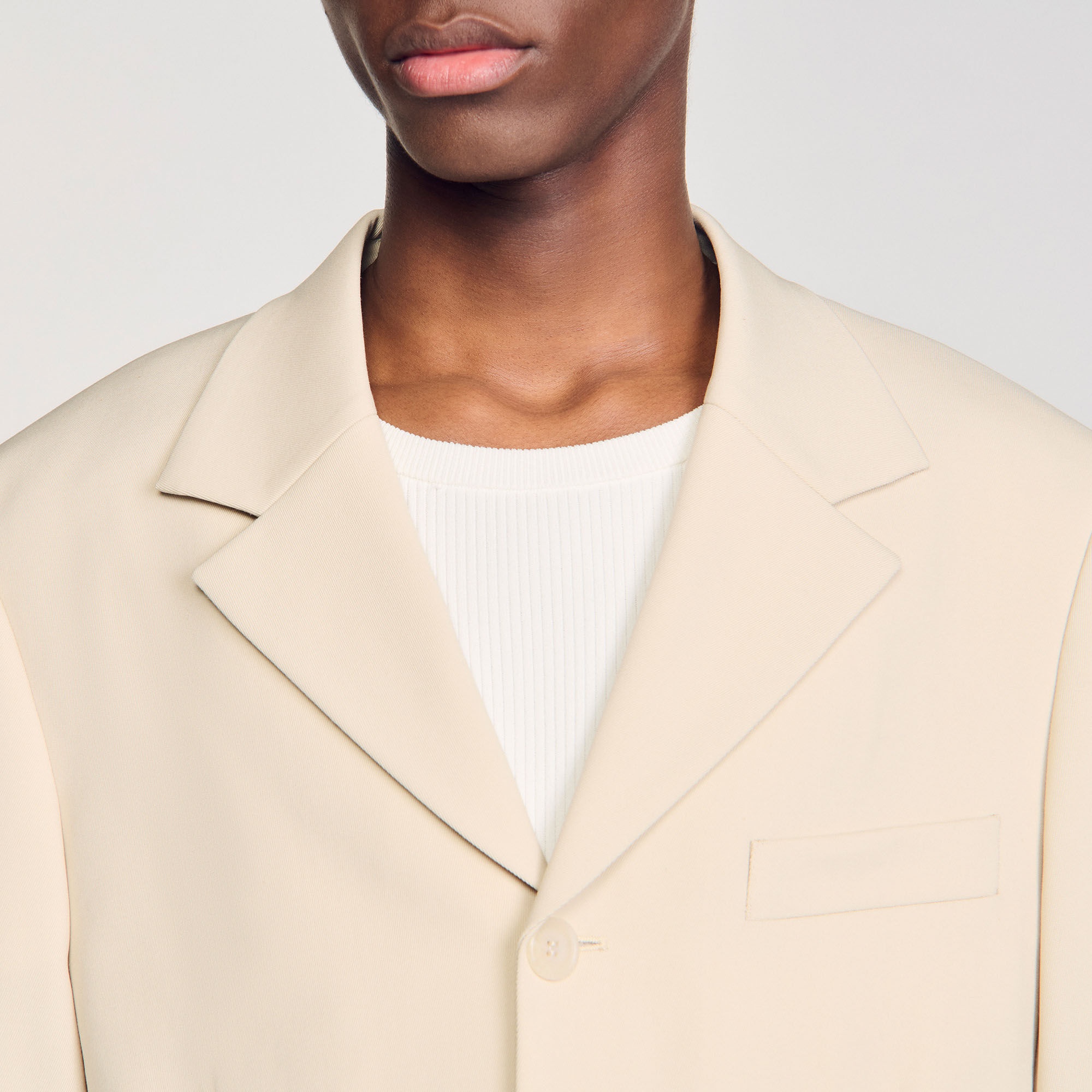OVERSIZED WOOL SUIT JACKET - 3