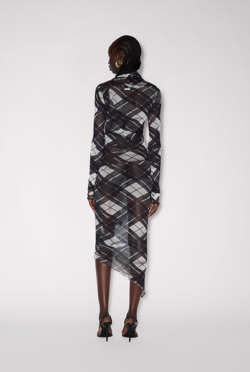 Jean Paul Gaultier THE BLACK TARTAN DRESS outlook