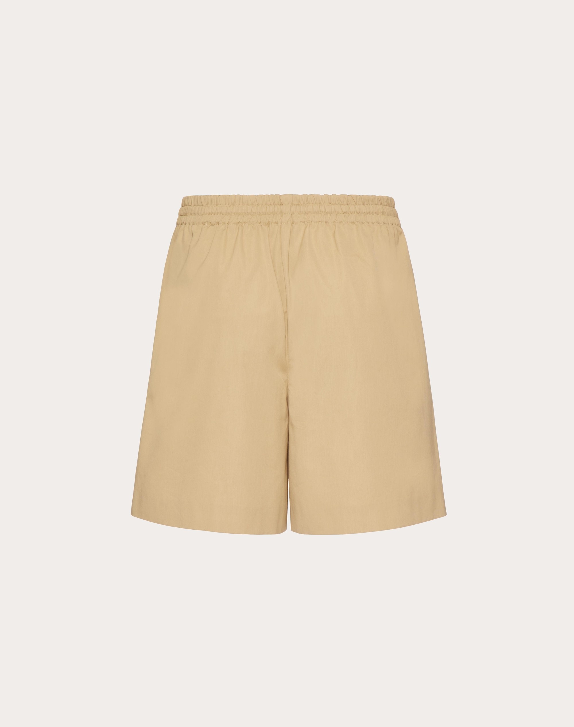 COTTON POPELINE BERMUDA SHORTS - 2