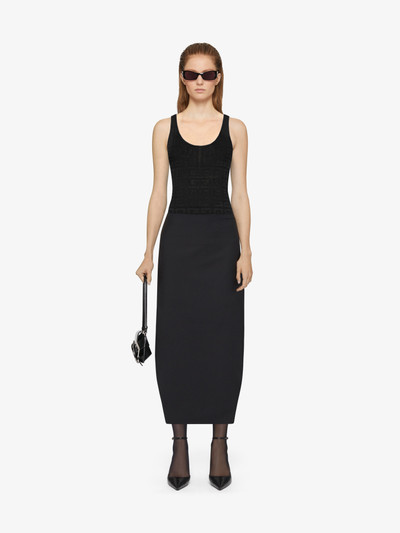 Givenchy SLIM TANK TOP IN 4G JACQUARD outlook