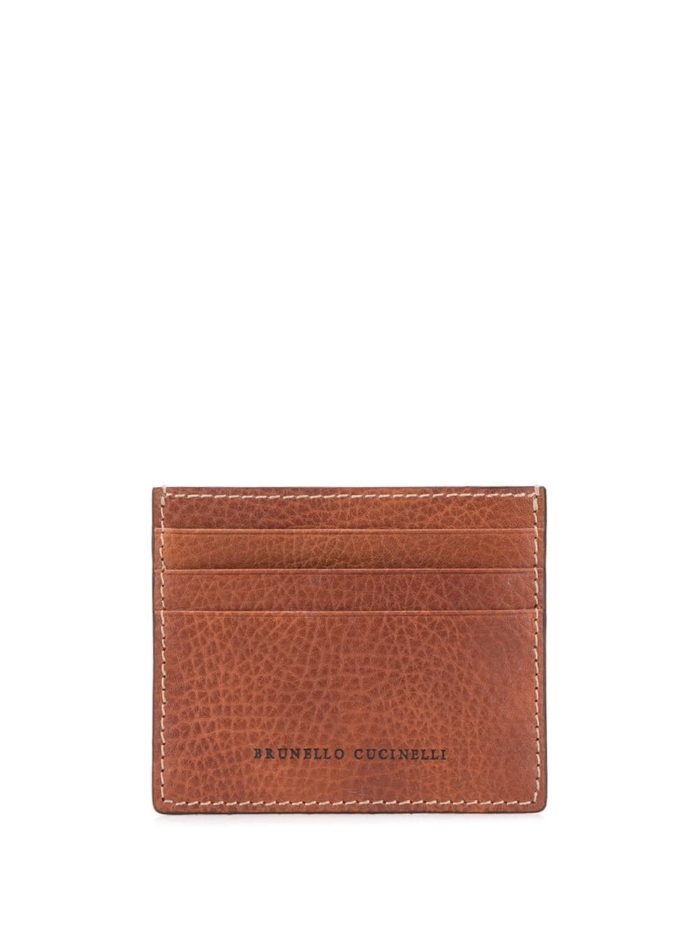 embossed logo cardholder - 1