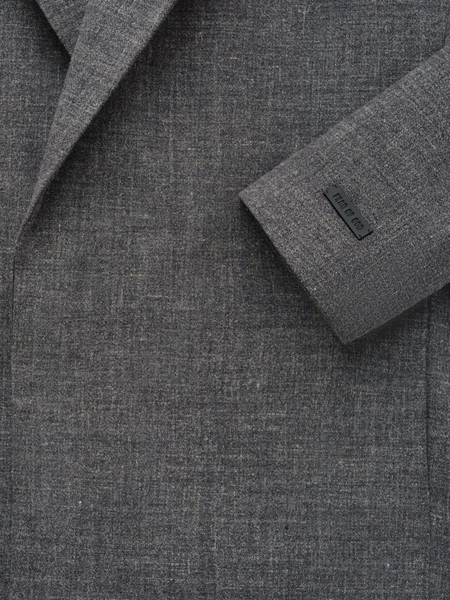 Melange Wool Linen Classic Blazer - 4