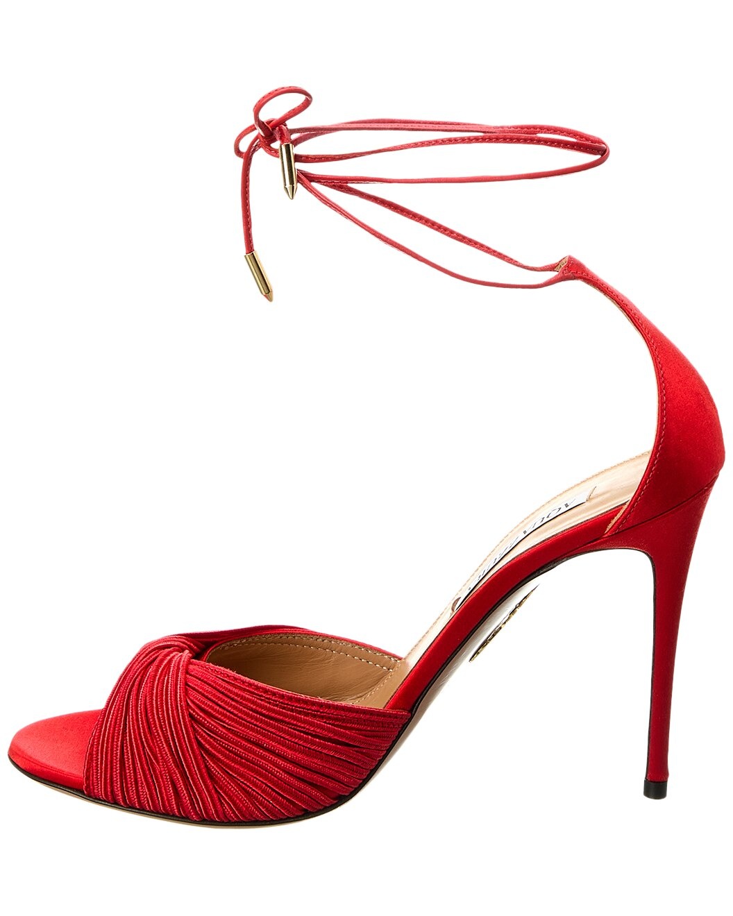 Aquazzura Bellini Beauty 105 Satin Sandal - 2