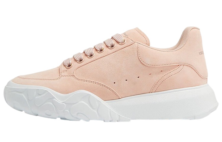 (WMNS) Alexander McQueen Court Trainer 'Pink White' 657567WIA507126 - 2