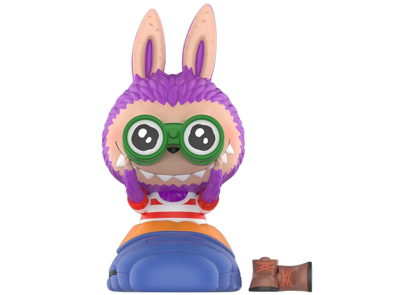 Pop Mart The Monsters Labubu Camping Series Labubu Sleeping Bag Figure - 1