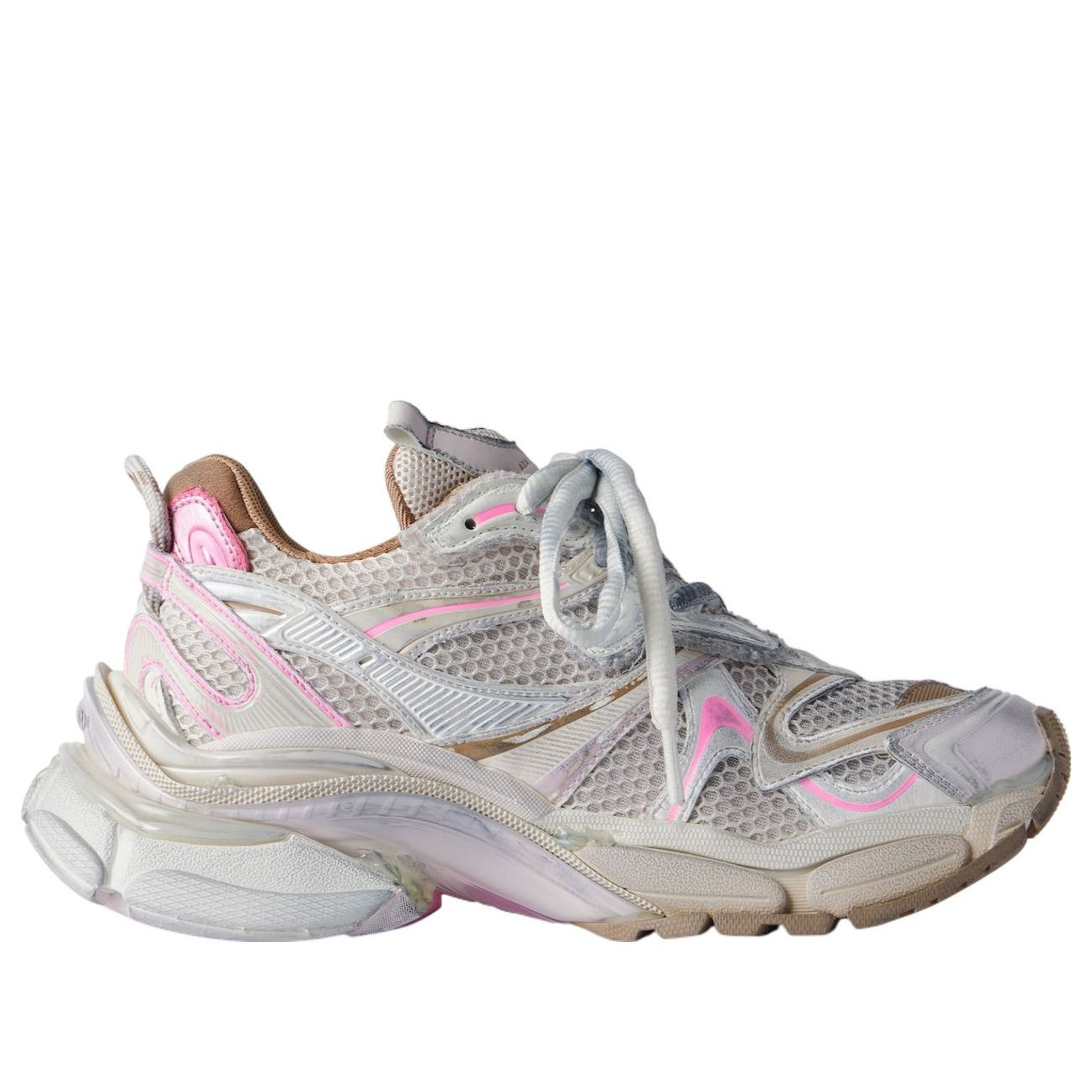 (WMNS) Balenciaga Runner 2.0 'White Pink' 779064W3RXP2050 - 2