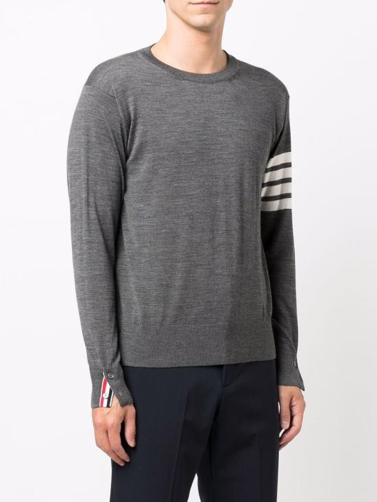 4-BAR CREW NECK JUMPER - 7