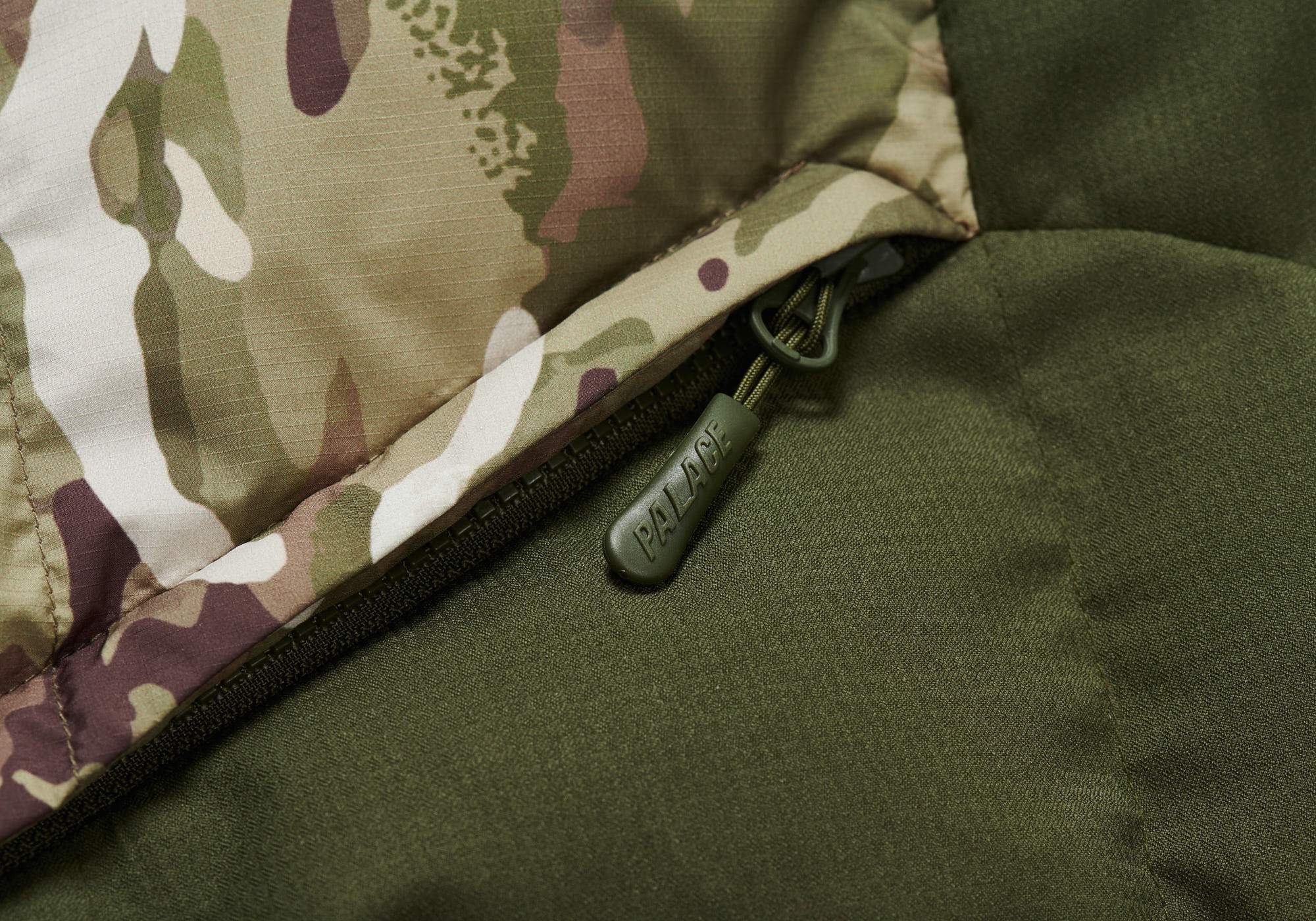 PALACE GORE-TEX INFINIUM PUFFA GREEN CAMO - 13