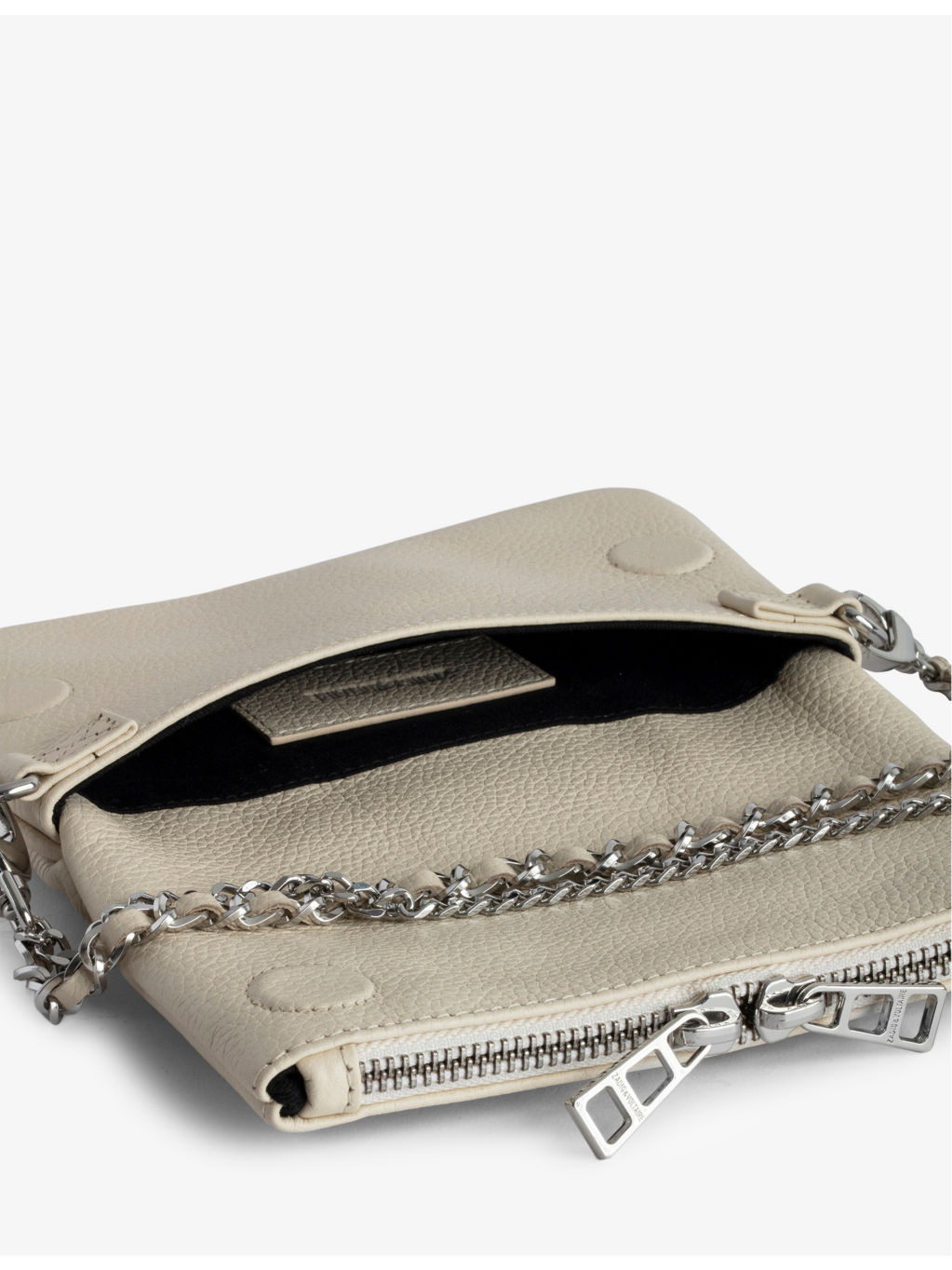 Rock nano wing-embellished leather shoulder bag - 4