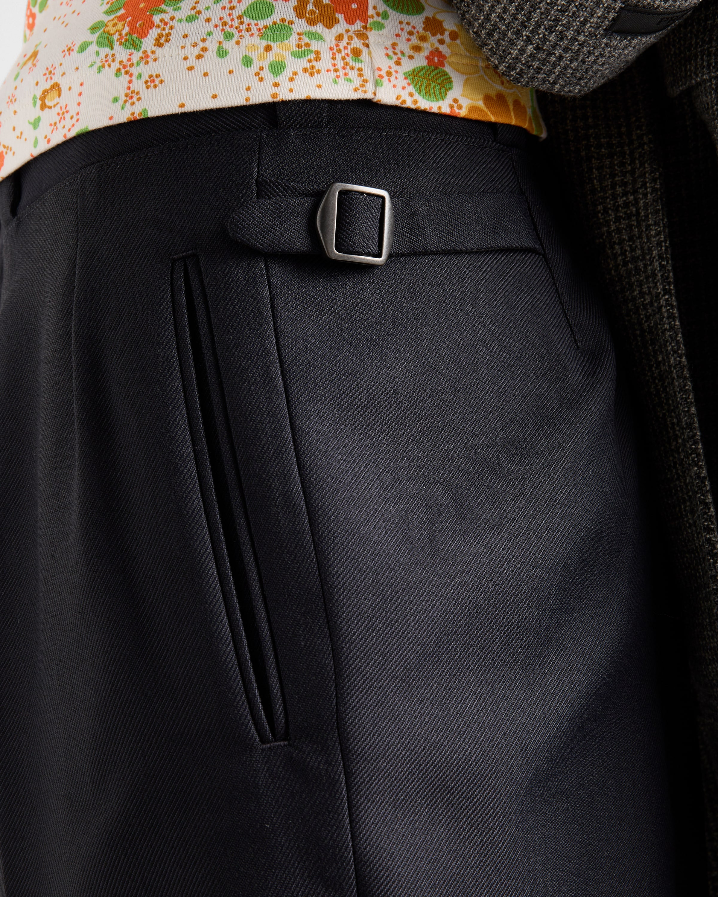 Wool blend pants - 4