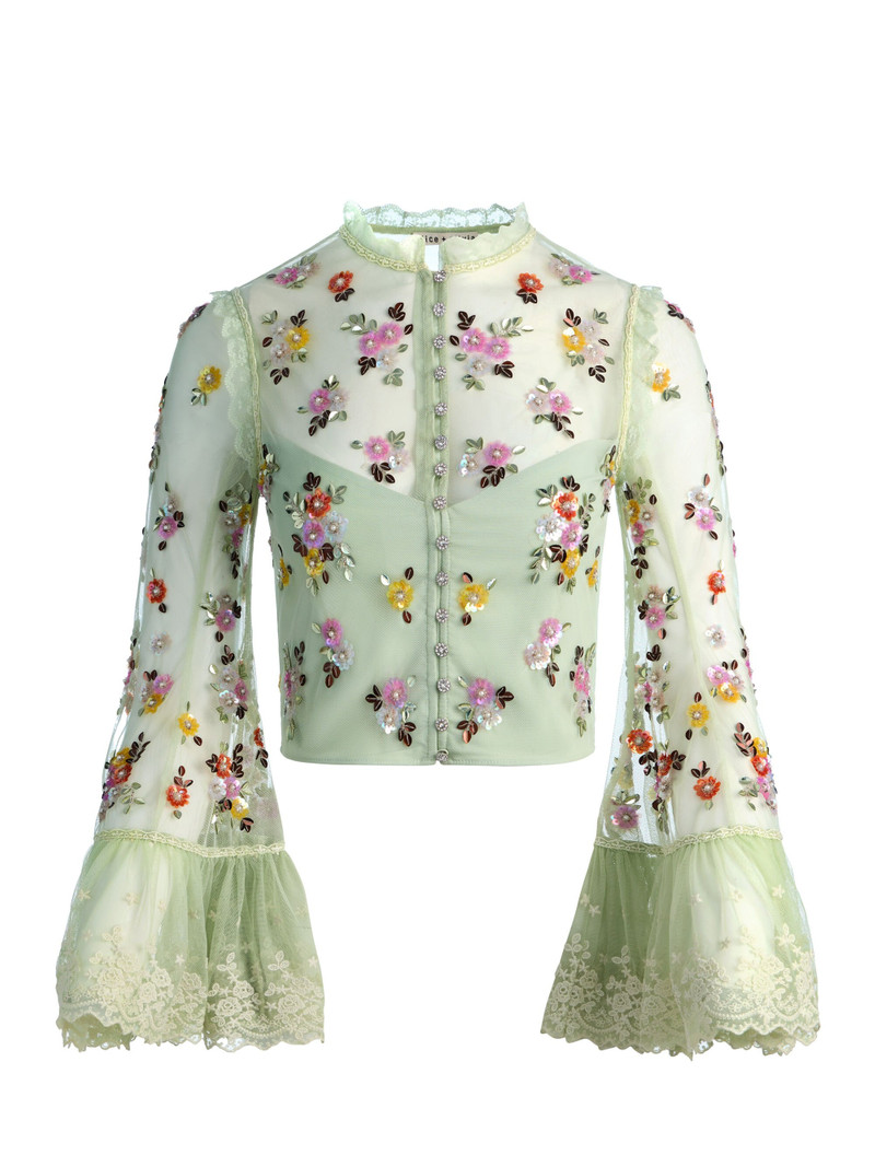 ALLEGRA EMBELLISHED TOP 1
