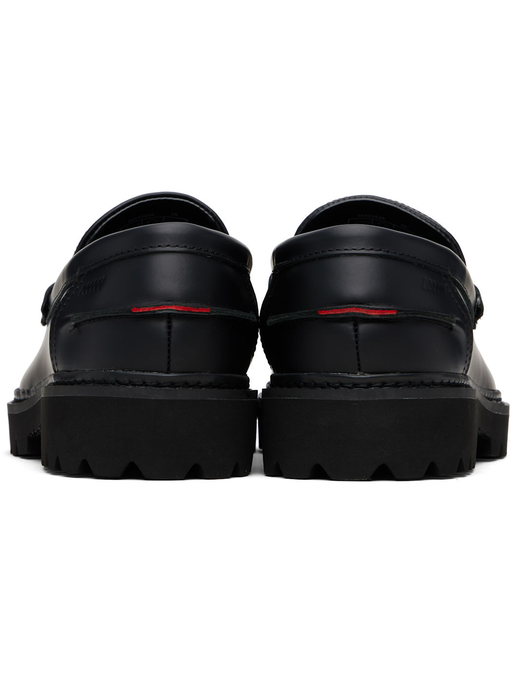 Black Lug Loafers - 2